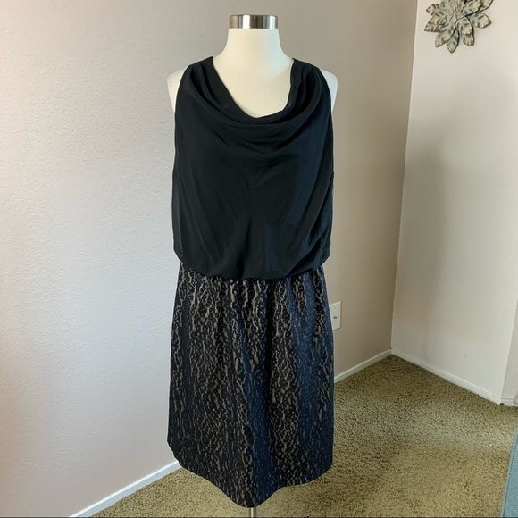 BCX Sheath Cocktail Dress Sleeveless Black Plus 1X - Picture 3 of 11